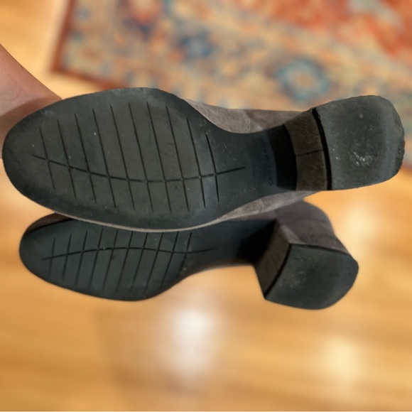 Cole Haan Avani riding boot, grey suede, size 6.5B. - Picture 4 of 4